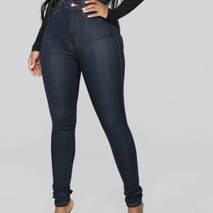 Fashion nova plus size classic jeans